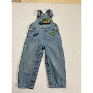Arizona vintage Baby Overalls With Patches Added Size  4T